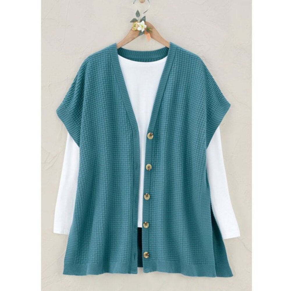Coldwater Creek Effortless Ease Cardigan Topper